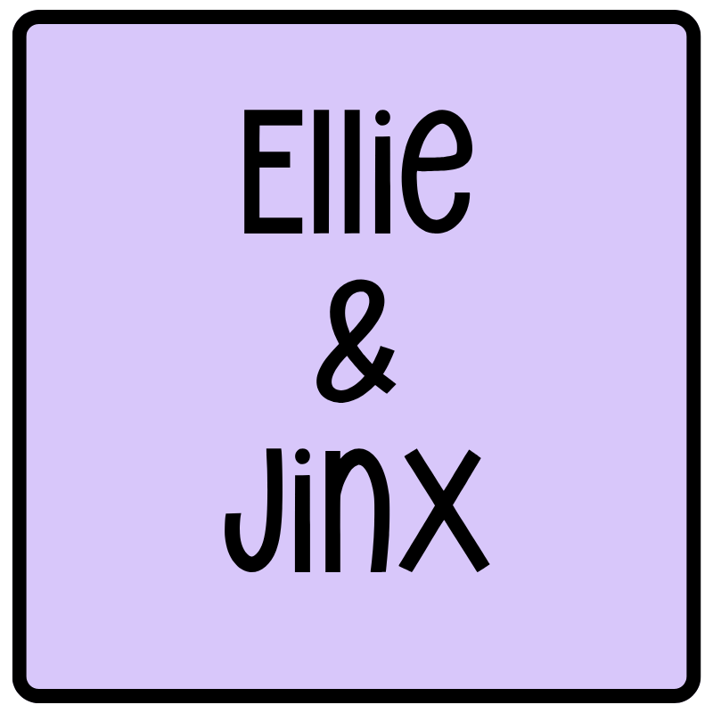 Ellie and Jinx exclusive characters and doodle planner sticker category