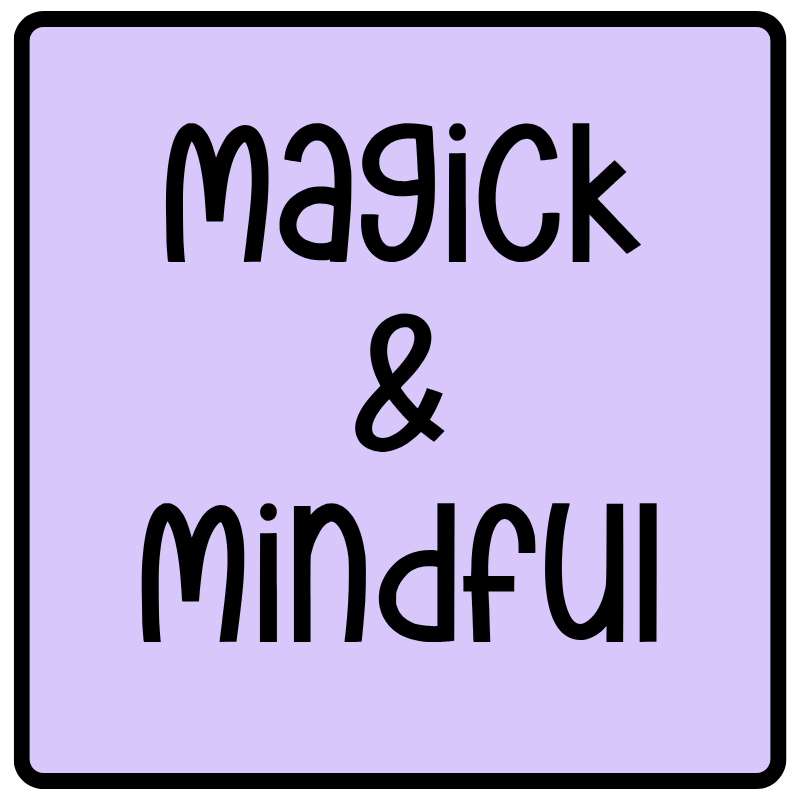 Magic and Mindful themed planner sticker category