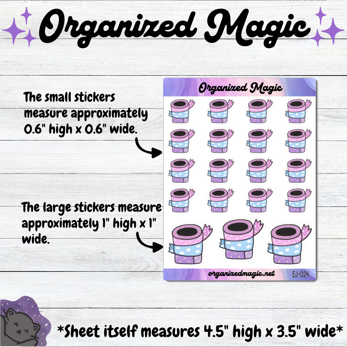 Doodle Washi Stack