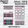 Gothic Floral Hobonichi Weeks Kit