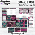 Gothic Floral Vertical Classic Kit