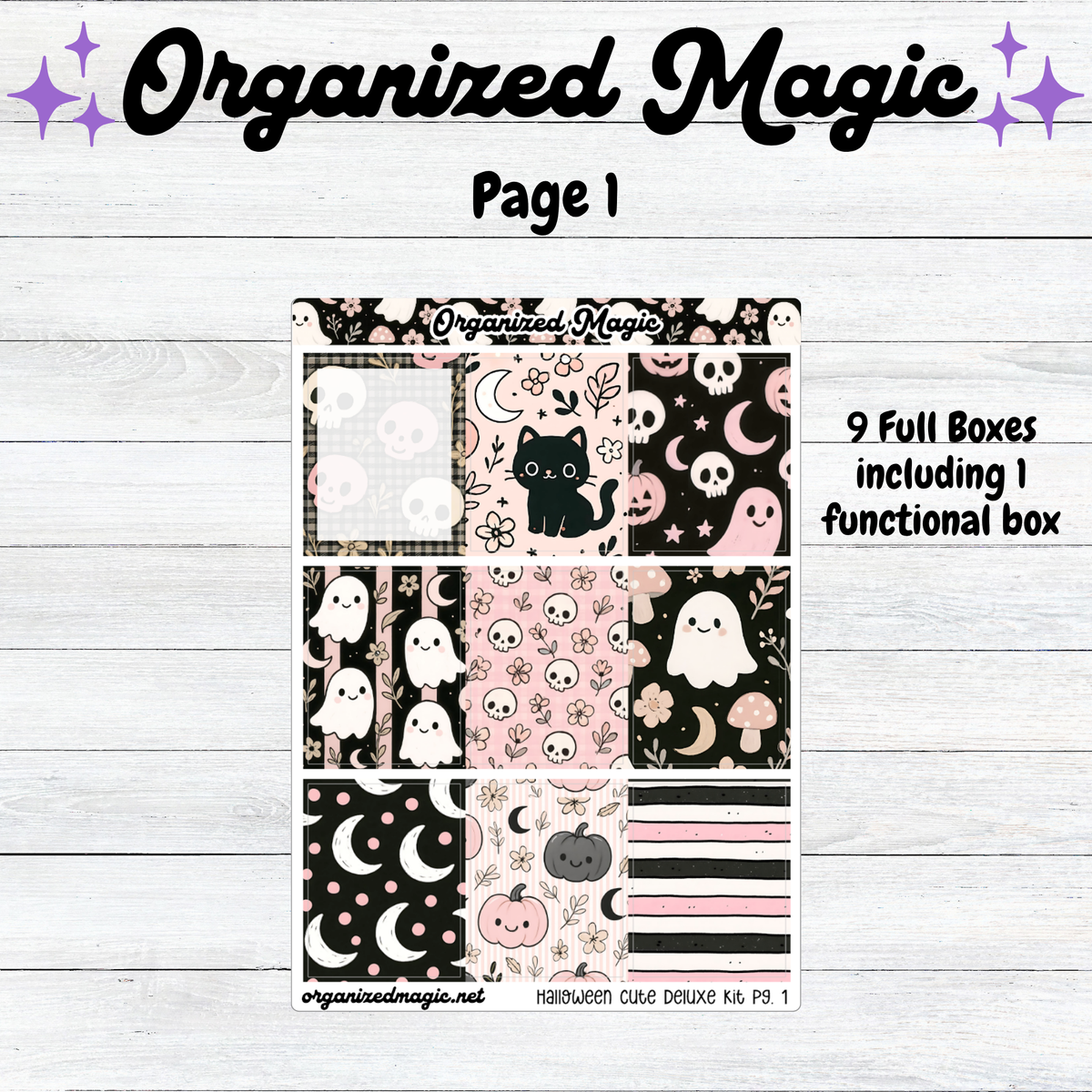 Halloween Cute Deluxe Vertical Kit