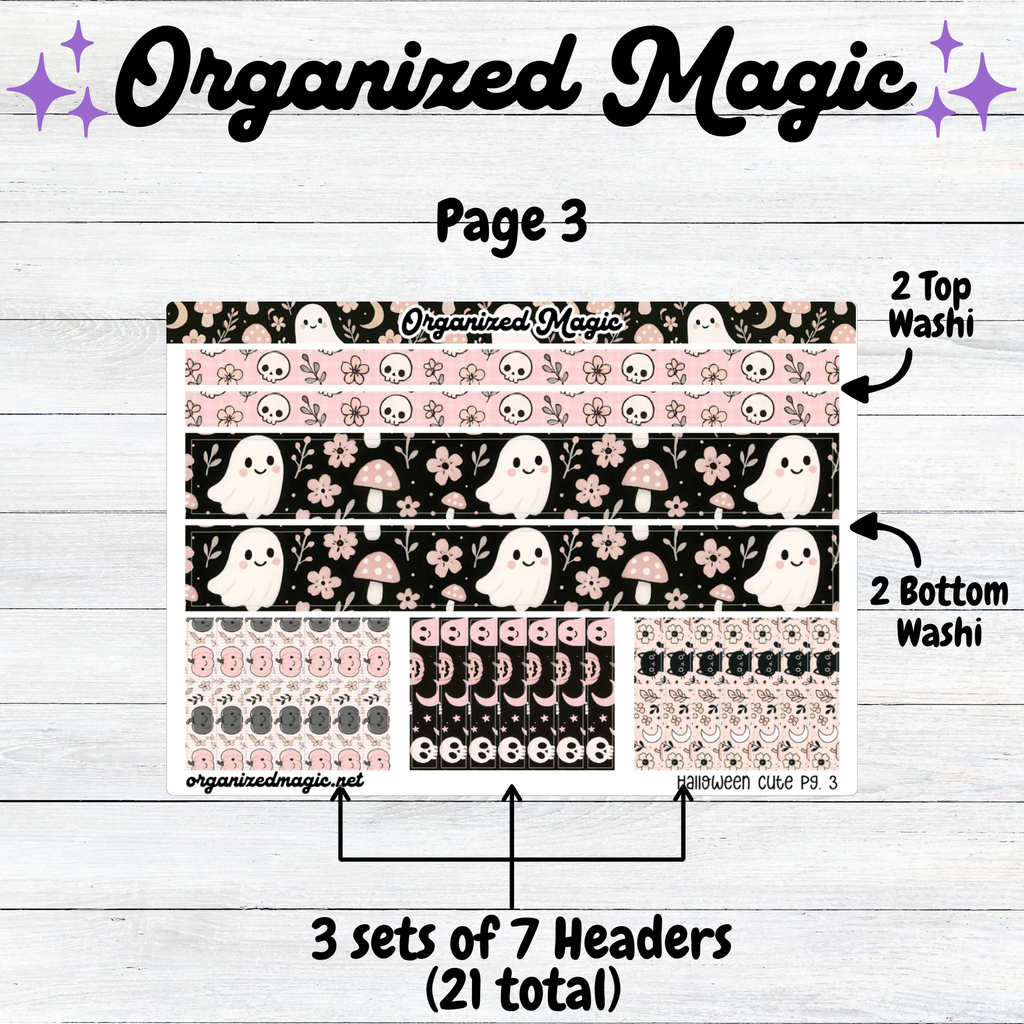 Halloween Cute Deluxe Vertical Kit