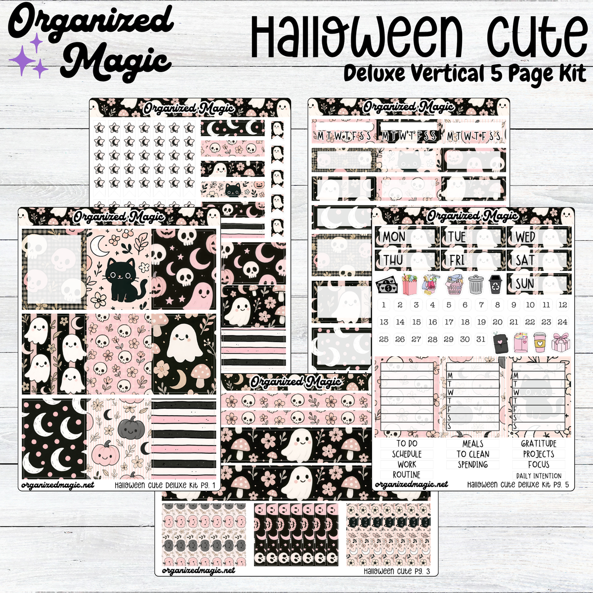 Halloween Cute Deluxe Vertical Kit