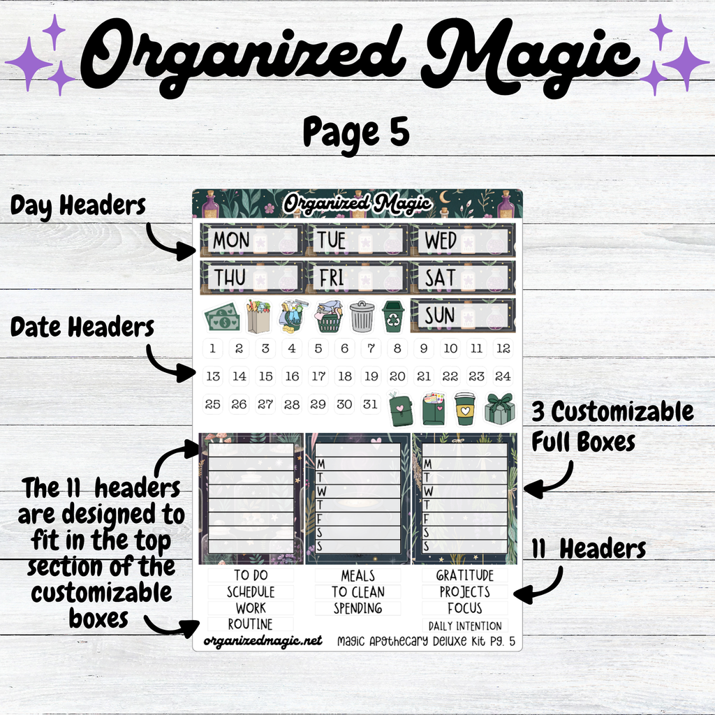 Magic Apothecary Vertical Deluxe Kit