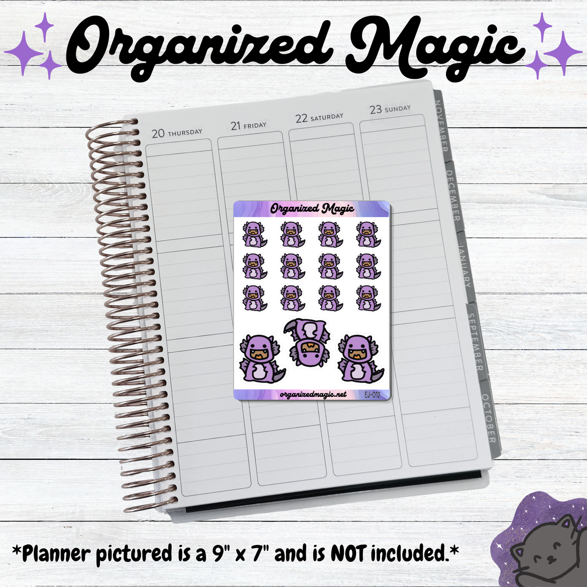 Purple Doodle Dragons