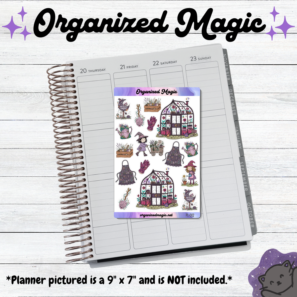 a notebook with a sticker on it