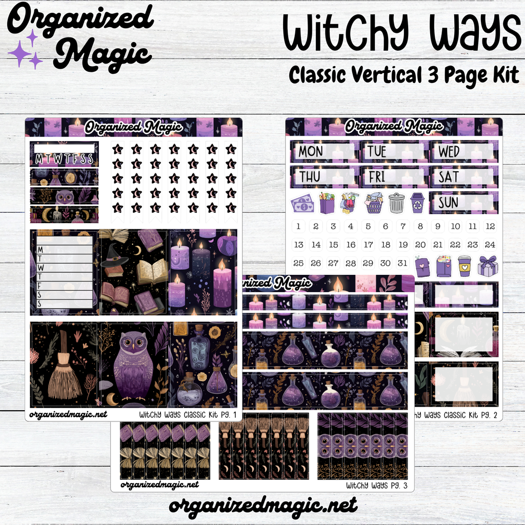 Witchy Ways Classic Vertical Kit