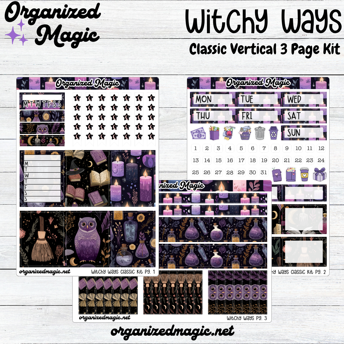 Witchy Ways Classic Vertical Kit