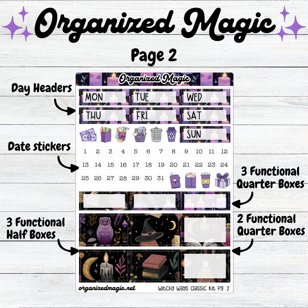 Witchy Ways Classic Vertical Kit