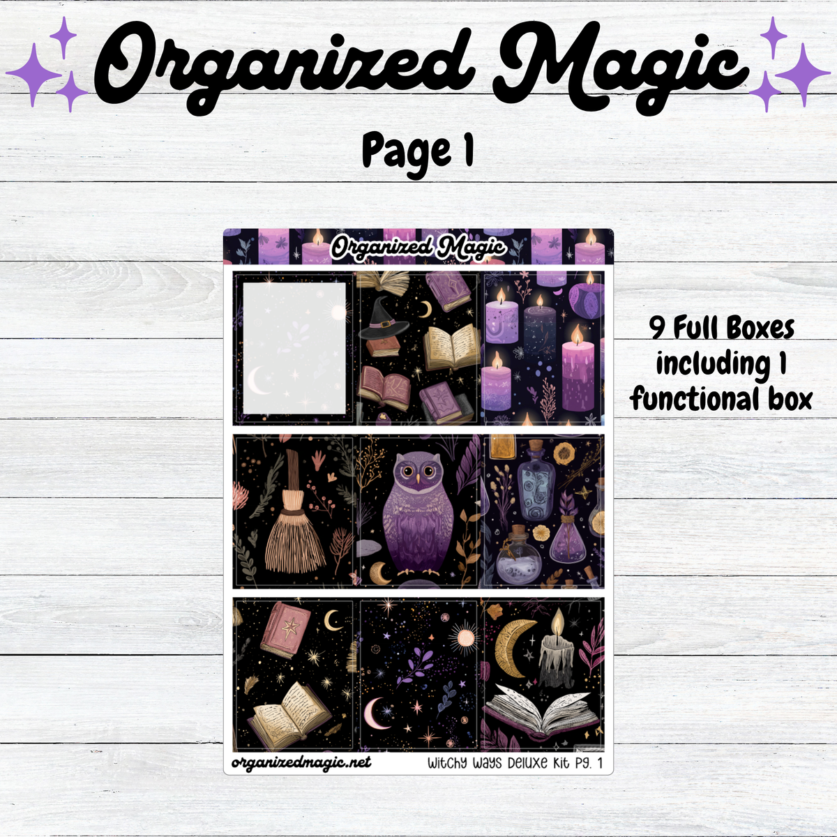 Witchy Ways Deluxe Vertical Kit