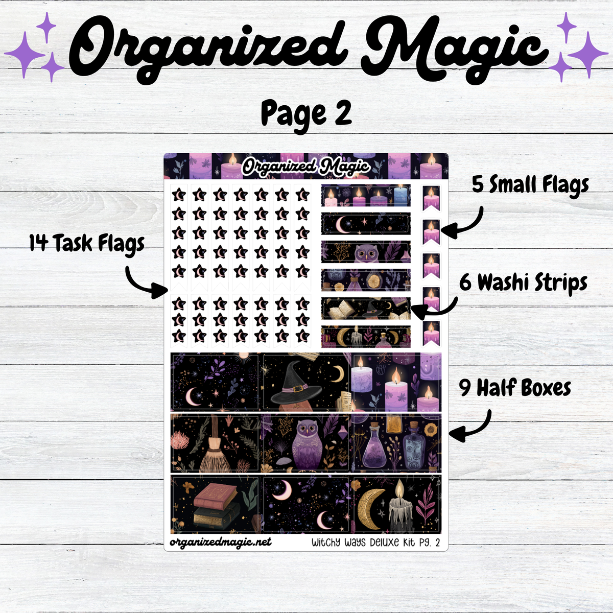 Witchy Ways Deluxe Vertical Kit
