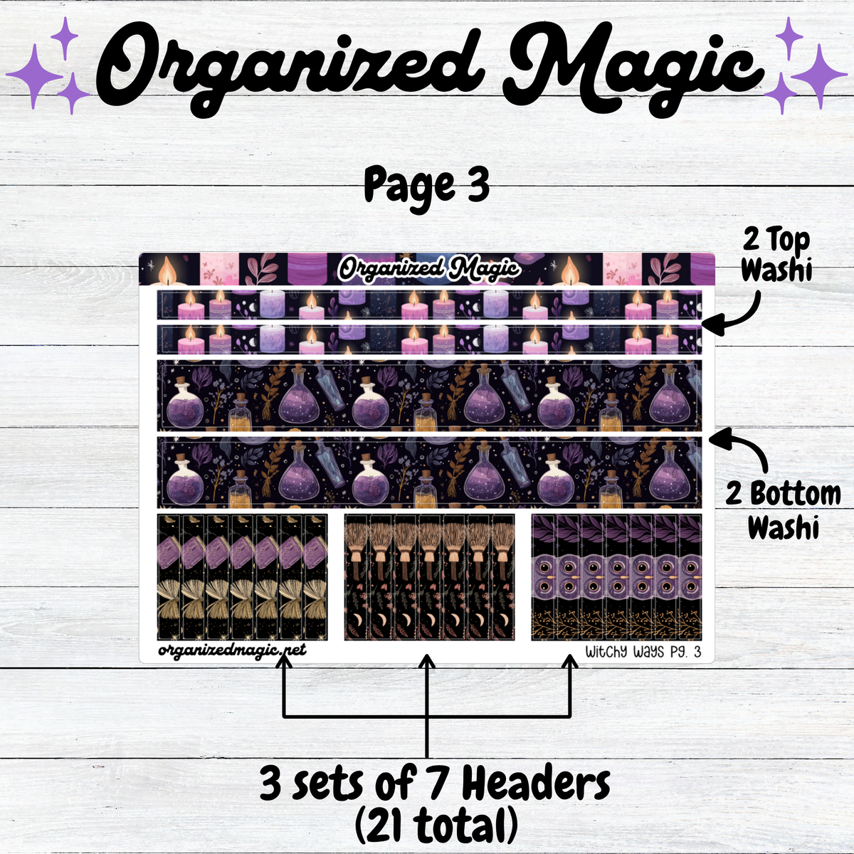 Witchy Ways Deluxe Vertical Kit