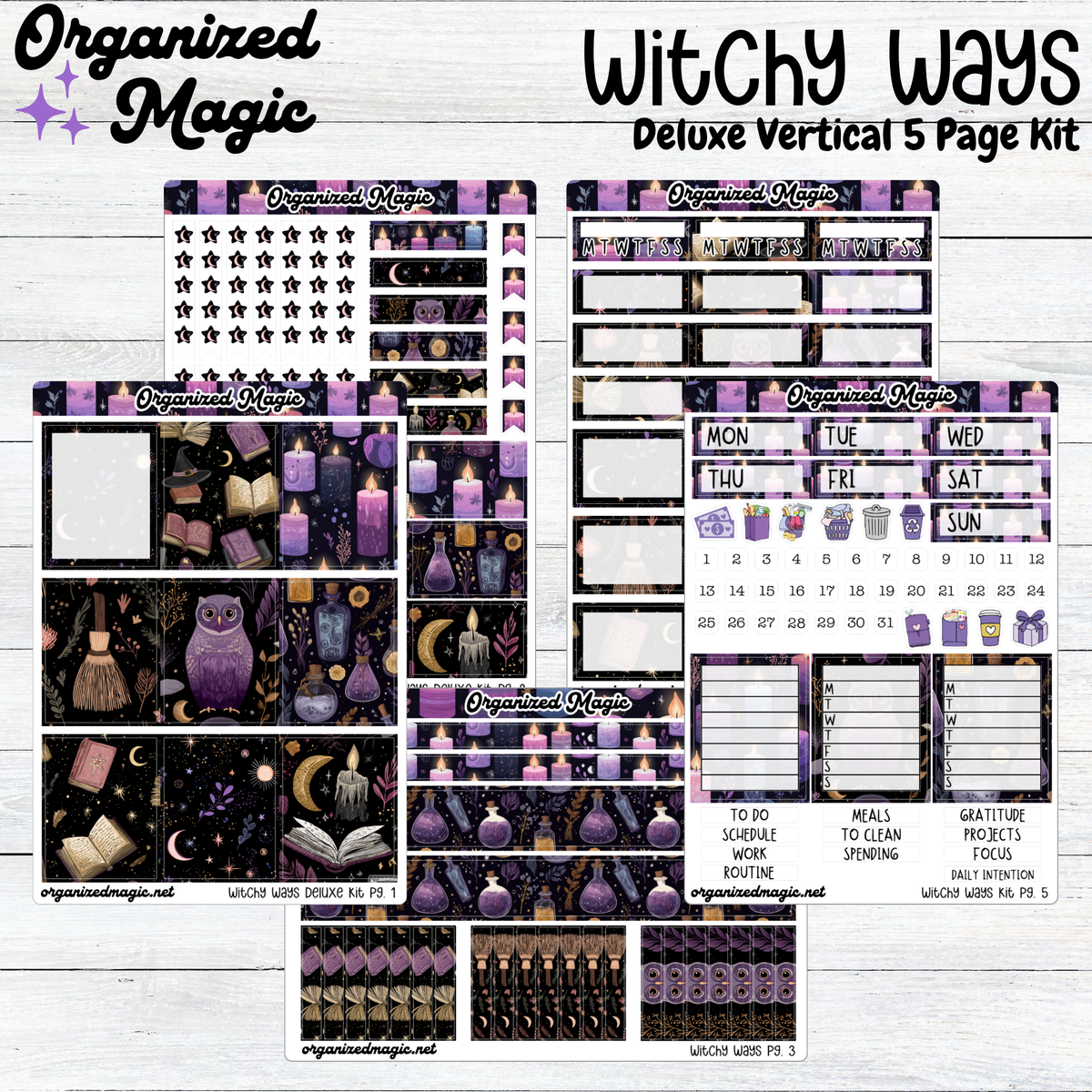 Witchy Ways Deluxe Vertical Kit